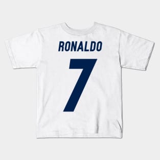 Christiano Ronaldo Madrid Jersey 2016 Kids T-Shirt